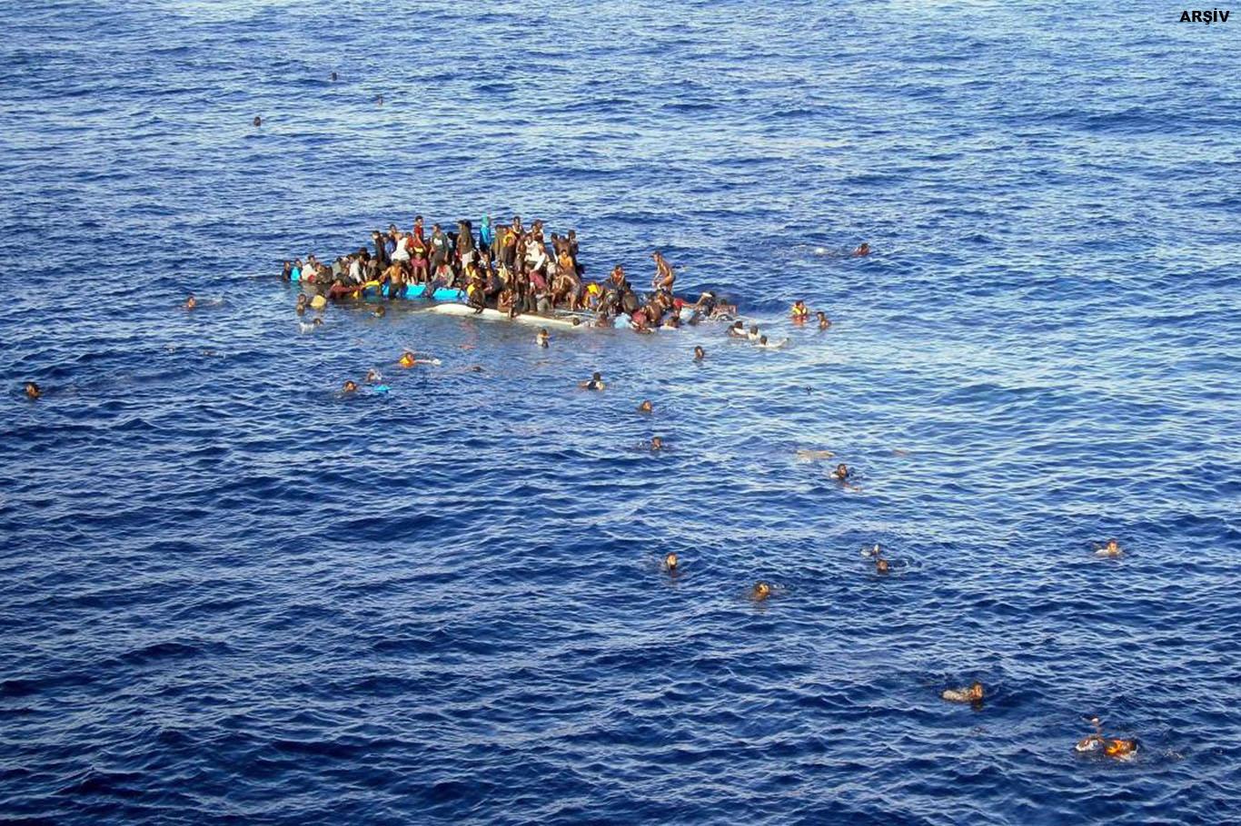 Göçmenleri taşıyan bot battı: 4'ü çocuk 6 ölü